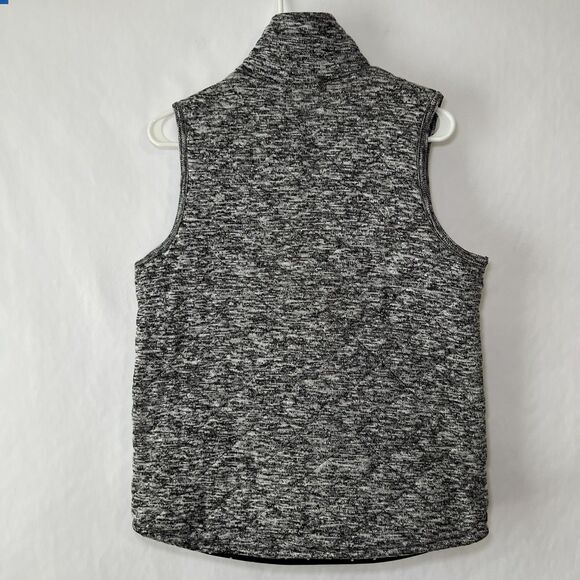 Indiana Hoosiers Gameday Couture Full Zip Quilted Vest Women Size Large Gray EUC - Picture 10 of 12